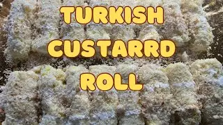 First Time In Yt Turkish Custard Roll By Bubble Kitchen Urdu/Hindi