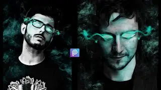 Glowing Eyes / Smoke Effect In PicsArt | Picsart Manipulation | ChrisTV Editing
