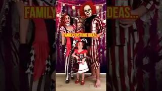 Family Halloween costume ideas 👻￼