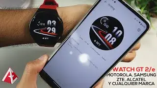 How to connect Huawei Watch GT2/GT2e to any smartphone (Motorola, Samsung, Xiaomi, etc.)