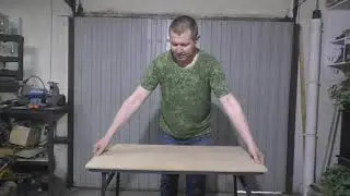 Самоделка из  профильной трубы для гаража , мастерской