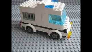 How to assemble a police van to transport criminals from lego 🚓 🚚