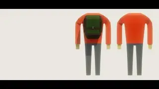 LowPoly Character Model