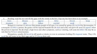 Reading part 1 for BaccII 2024