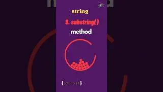 9. substring method in Javascript |String methods in javascript|