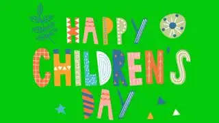 Green Screen - Pantalla verde || Children's Day - Dia del niño