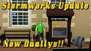 Stormworks Update: Dually Wheels #stormworks #gaming