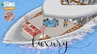 Sims FreePlay  🛳🌊 | Luxury SuperYacht | 🛠 Floor Plan Included By Joy