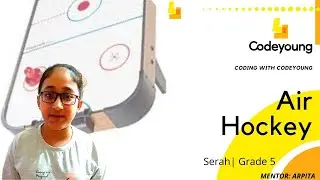 Air Hockey | Scratch  Project | Coder Serah| Learn Coding | Codeyoung