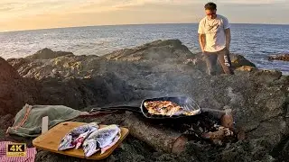 Alone in Nature | Catch and Cook | Spearfishing