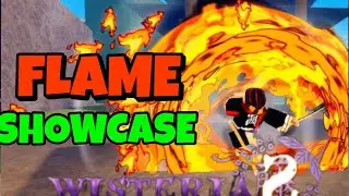 (FLAMING TIGER) Wisteria 2 FLAME BREATHING FULL SHOWCASE | Wisteria 2 Mobile