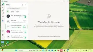 How to navigate very easily in WhatsApp desktop new interface
