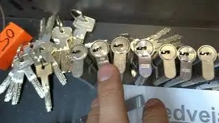 отмычки для вскрытия замков THIRARD/BRICARD-ABUS CISA Asix Astral Tekno  