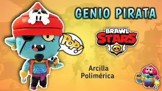 GENIO PIRATA CUSTOM FUNKO POP | BRAWL STARS | POLYMER CLAY TUTORIAL