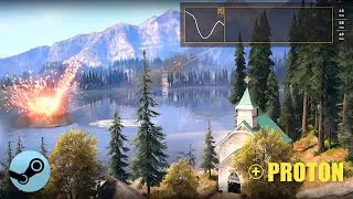 Far cry 5 Linux benchmark [steam play proton] - VKBasalt