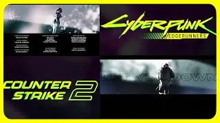 COUNTER STRIKE x CYBERPUNK EDGERUNNERS CEDITS [Let You Down] - (side by side)
