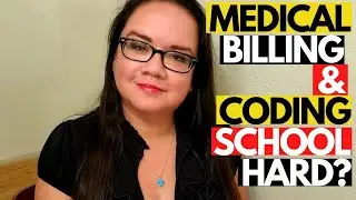 IS MEDICAL BILLING AND CODING SCHOOL HARD? | [BEING A MEDICAL CODER] | MEDICAL CODING WITH BLEU