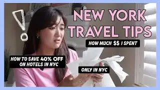 💰 How Much to Visit New York City?  Save up to 40% in Hotels, food, shopping | Crystall Cho