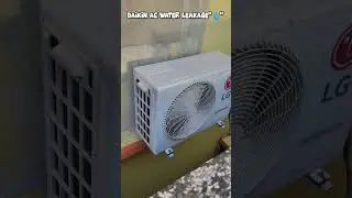DAIKIN AC WATER LEAKAGE 💧💧##ac #acservice #acservicing #acrepair #acrepairing #daikinac #daiken #lg
