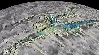 Flying Over Valles Marineris, Mars with Analysis-Ready Data