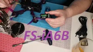 приёмник FlySky FS-iA6B, облегчение и подключение по iBus.