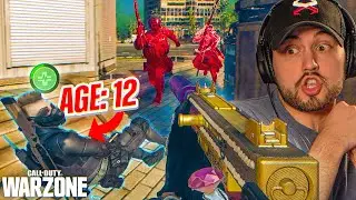I met a PRO 12 YEAR OLD KID in Warzone Random Duos... CRACKED