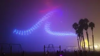 Regent Santa Monica Grand Opening Drone Show