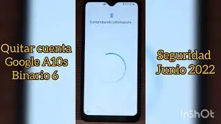 #Quitar #Cuenta #Google #A10s #Binario 6 #Metodo #Manual #Seguridad #JUNIO #2022 #SinPc y OtroModelo