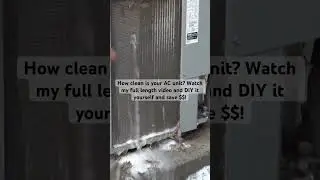 HOW DIRTY IS YOUR AC UNIT #shorts