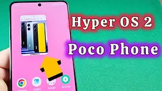 How to use floating App window mode Poco Hyper OS 2 