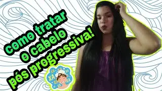 como cuidar do cabelo com progressiva em casa! 