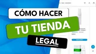 Cómo hacer tu Tienda Online LEGAL ✅ + Descarga Plantillas gratuitas