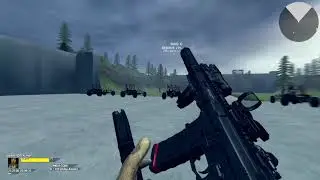 Garry's Mod Gm_Bunker_Escape Gameplay With TFA Fallout 4 Weapons