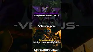 Megatron beast KINGDOMVERES-TFKD 🆚 Bumblebee KNIGHTVERES-ROTB #transformers #edit