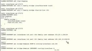 Configuring IRB Interfaces on an MX Router Learning Byte
