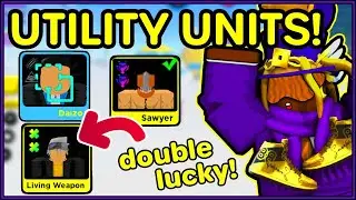 FINALLY STARTING TO GET UTILITY UNITS IN ANIME FIGHTERS!!!