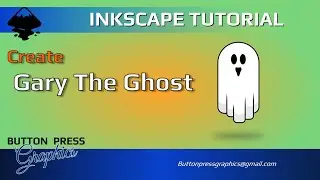 CREATE Gary The Ghost - An Inkscape Tutorial