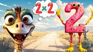 Музыкальная таблица умножения на 2. Детская песня учимся считать. Сборник песенки цифры для детей