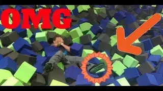 Filling my house with foam pit cubes gone wrong (Broke my leg)
