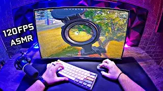 [ KEYBOARD ASMR😴 ] 120FPS PUBG MOBILE PC EMULATOR GAMELOOP HANDCAM POV!