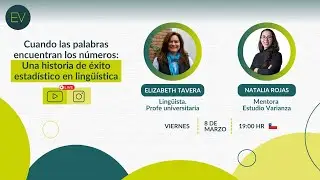 Live Cuando las palabras encuentran los números | Elizabeth Tavera