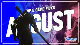 August Top 5 video game picks by the Emmen Team #gaming #gamereleases