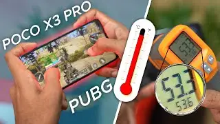POCO X3 Pro PUBG Gaming Test - SEVERE Heating!