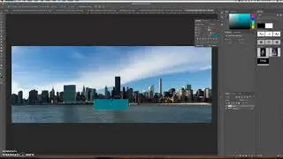 Como centrar texto con una imagen en Photoshop