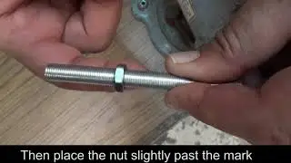 How to Cut a Running Thread Nipple