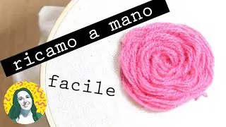 Ricamo ROSE \ FIORI (2 versioni) | TUTORIAL RICAMO