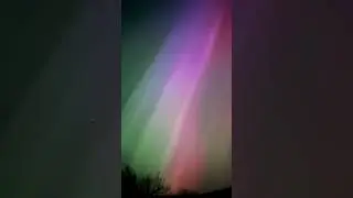 Seeing the northern lights for the first time💫🔭🌌#aurora #pretty #nature #northernlights #uk