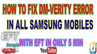 How to fix dm verity error any samsung|fix drk| mobile with eft Hindi/Urdu