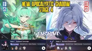 Firefly Superbreak & Jingliu Hypercarry | Apocalyptic Shadow Stage 4 | Honkai Star Rail