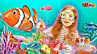 РОБОРЫБКА В АКВАРИУМЕ Плавает как настоящая рыба! Это магия! ROBO ALIVE